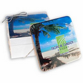 Acrylic Coaster Gift Set W/ Cork Backing (4 Piece Set)